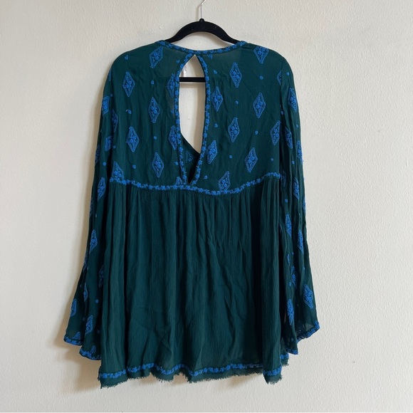 Free People Diamond Embroidered Top - Picture 3 of 3